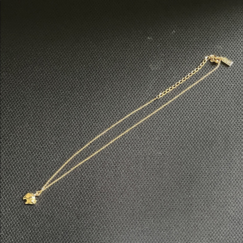 Kate Spade Gold Elephant Necklace